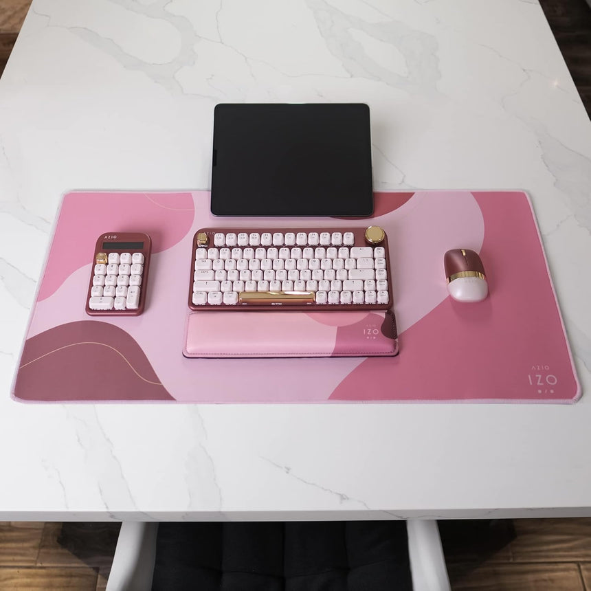 AZIO IZO Desk Pad (Baroque Rose) — Being Shipped