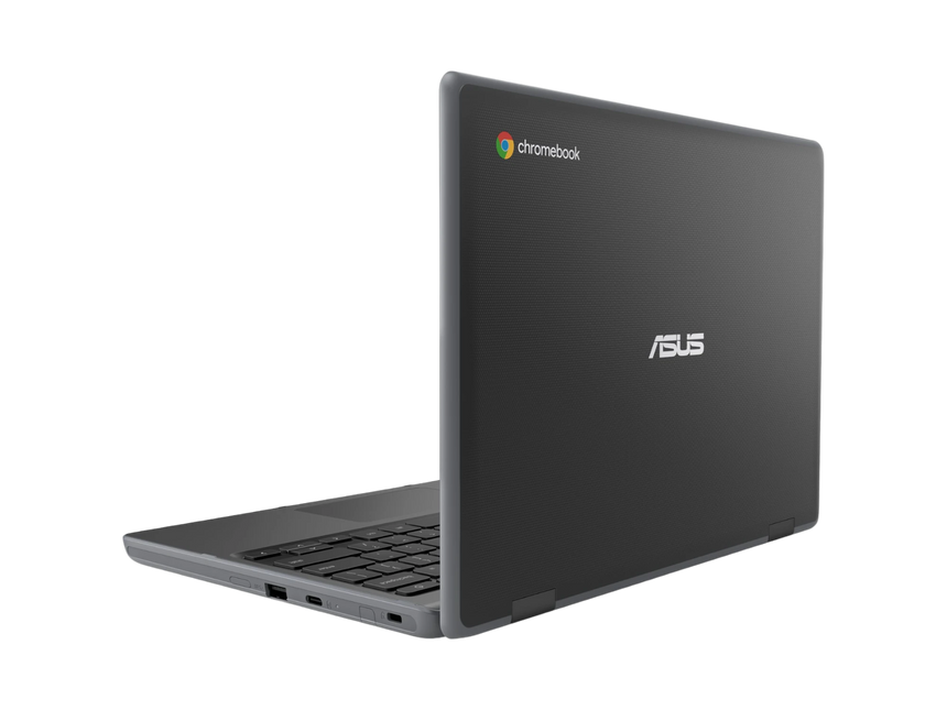 ASUS Chromebook CR1 11.6" Notebook, Intel N100, 4GB RAM, 32GB eMMC (Dark Gray) — Being Shipped