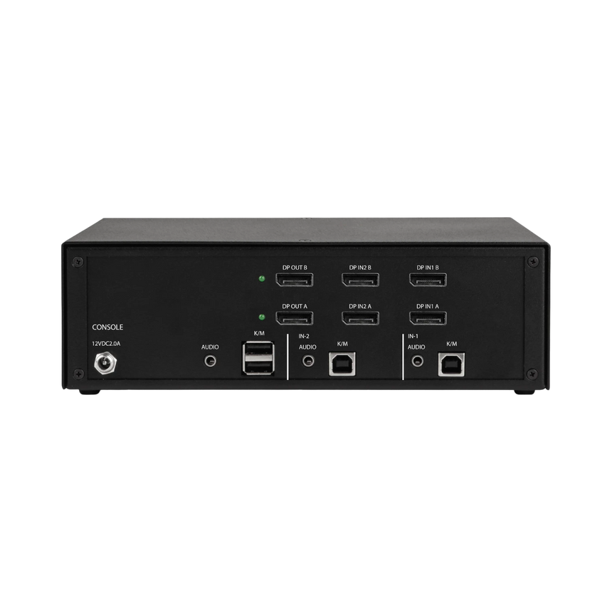 Black Box 2-Port Dual-Monitor DisplayPort Secure KVM Switch — Being Shipped