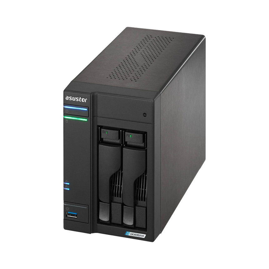 Asustor Lockerstor 2 Gen2 2-Bay NAS Quad-Core CPU — Being Shipped