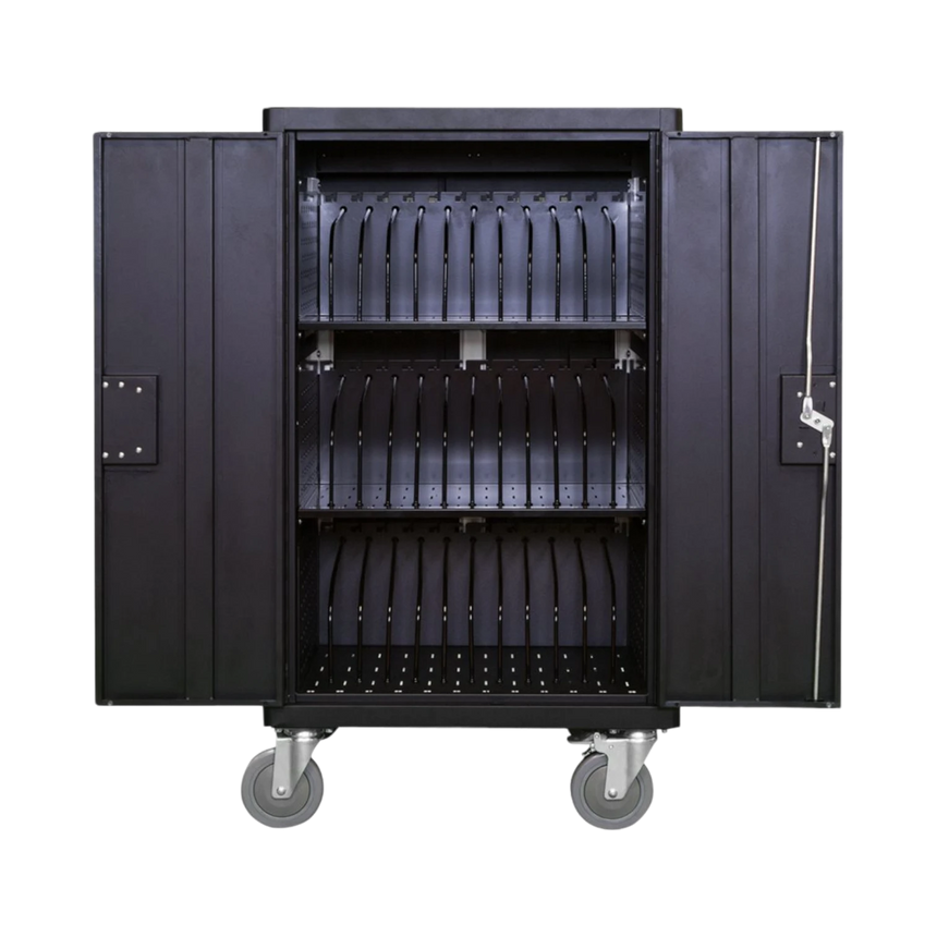 AVer 36-Device Charging Cart with 12 Slots per Shelf — Being Shipped