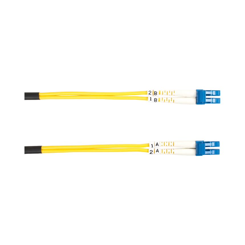 Black Box 6.5ft OS2 Singlemode LC-LC Fiber Optic Patch Cable (Yellow) — Being Shipped