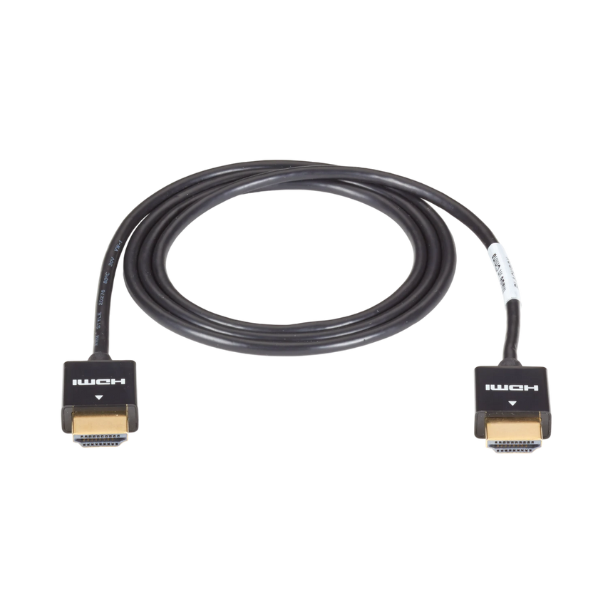 Black Box 16.4ft Slim-Line Ultra-Slim High-Speed HDMI Cable (Black) — Being Shipped
