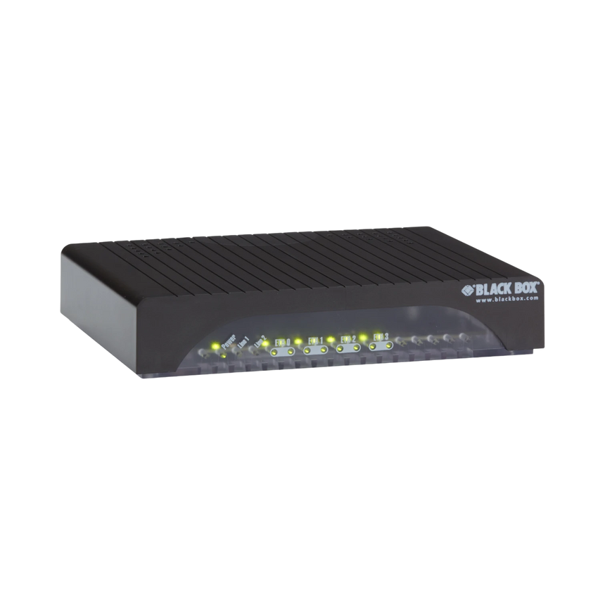 Black Box 4-Port Ethernet Extender Over Twisted-Pair Cable — Being Shipped