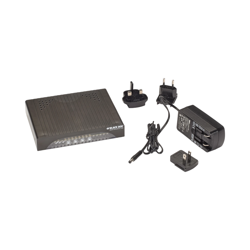 Black Box 4-Port Ethernet Extender Over Twisted-Pair Cable — Being Shipped
