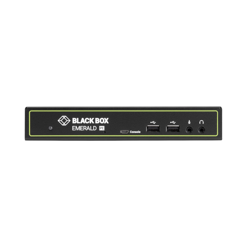 Black Box Emerald DVI-D PE USB 2.0 KVM-over-IP PoE — Being Shipped