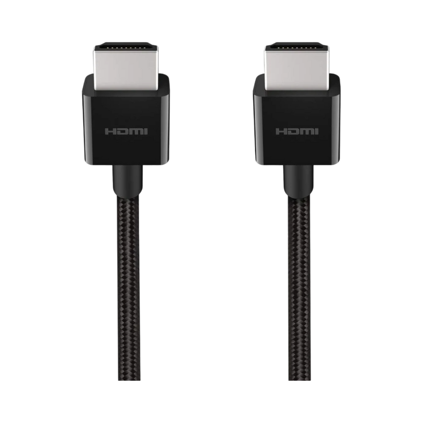 Belkin Ultra HD HDMI 2.1 Braided Cable 6.6ft (Black) — Being Shipped