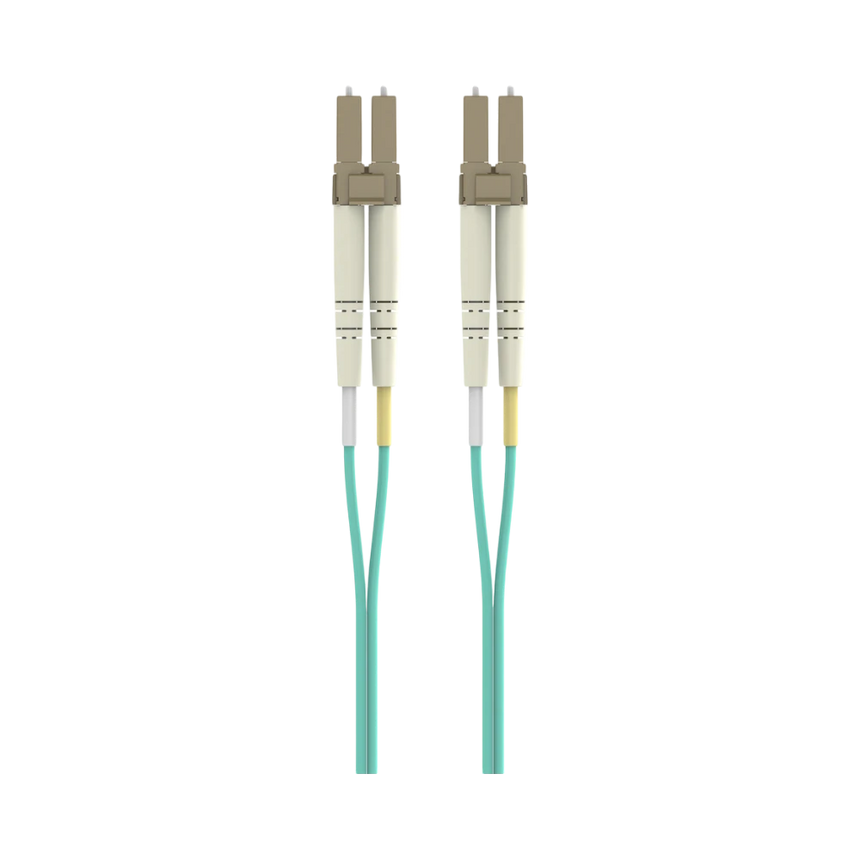 Belkin 4M 10GB Multimode Fiber Optic LC/LC Cable (Aqua) — Being Shipped