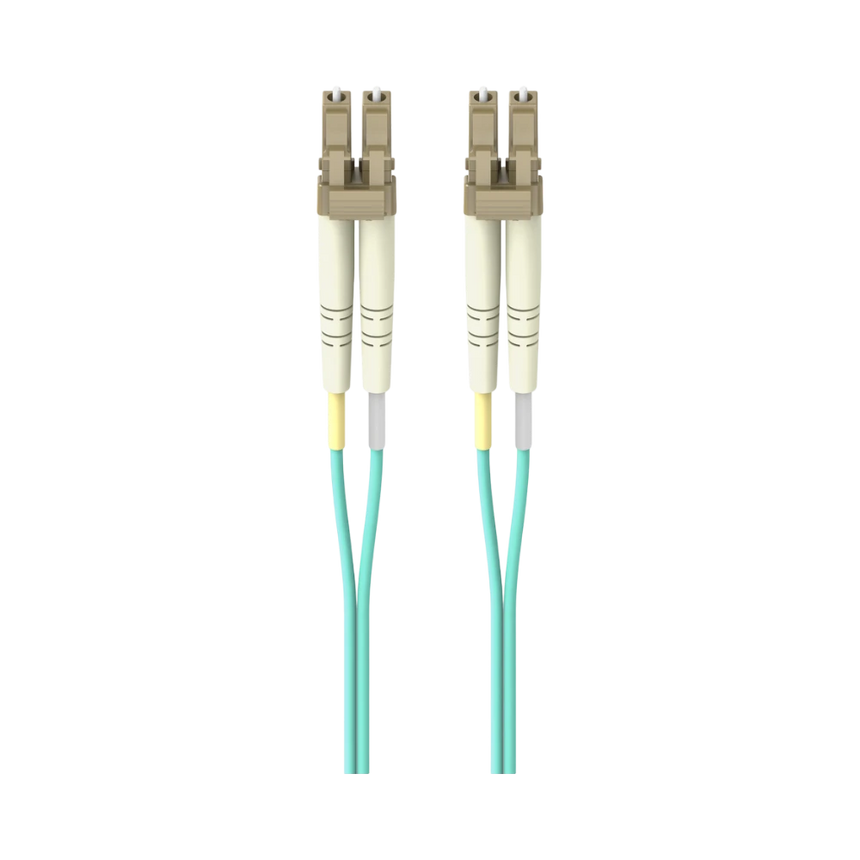 Belkin 4M 10GB Multimode Fiber Optic LC/LC Cable (Aqua) — Being Shipped