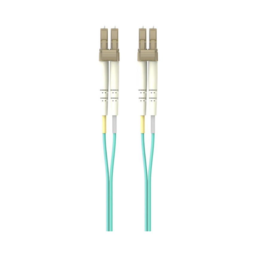 Belkin 4M 10GB Multimode Fiber Optic LC/LC Cable (Aqua) — Being Shipped