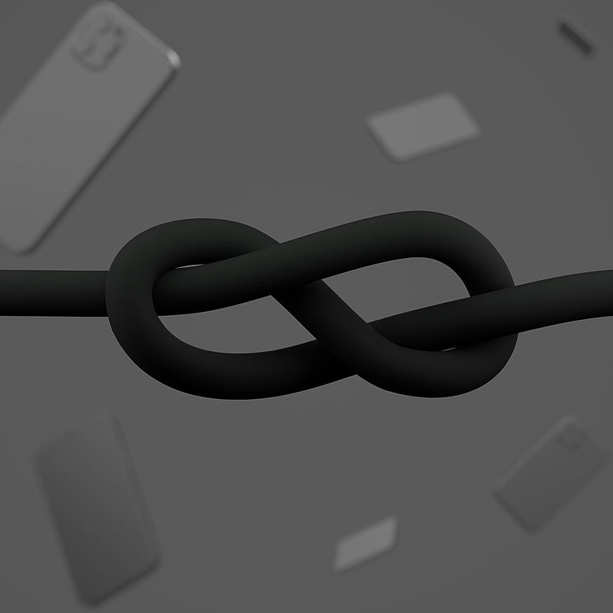 Belkin BoostCharge Flex USB-C to USB-C 6.6FT Silicone Cable (Black) — Being Shipped