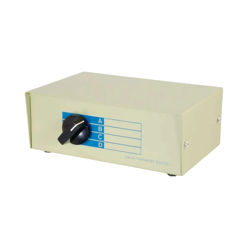 C2G 4-Port DB25 Manual Switch Box for DB25 Female Connectors — Being Shipped