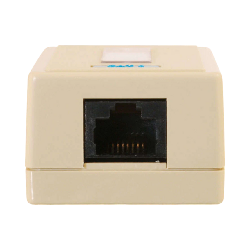 C2G 1 Port Cat5E Surface Mount Box (White) — Being Shipped