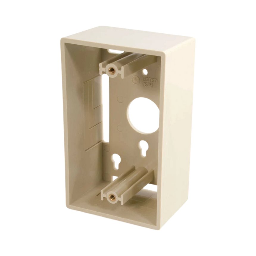 C2G Single Gang Wall Box (Ivory) — Being Shipped