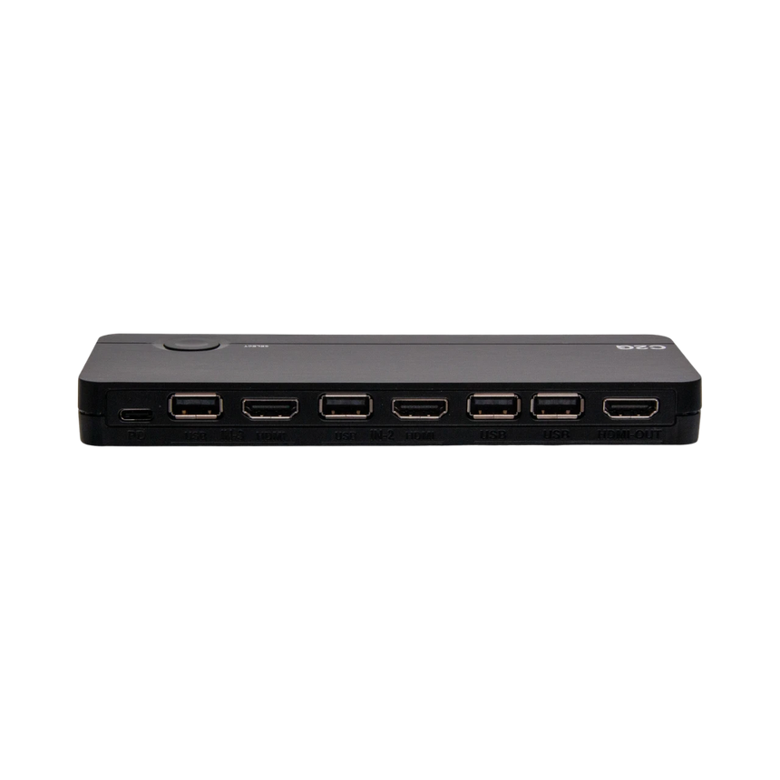 C2G USB-C/HDMI 3-Input to 1-Output KVM Switch with 4K 60Hz — Being Shipped