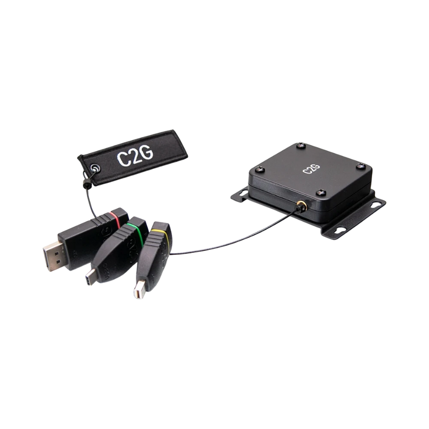 C2G Retractable Universal 4K HDMI Adapter Ring with USB-C DP — Being Shipped
