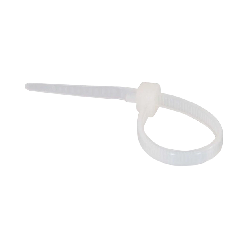 C2G 7.75in Releasable/Reusable Cable Tie Multipack (50-Pack) (TAA Compliant) (White) — Being Shipped