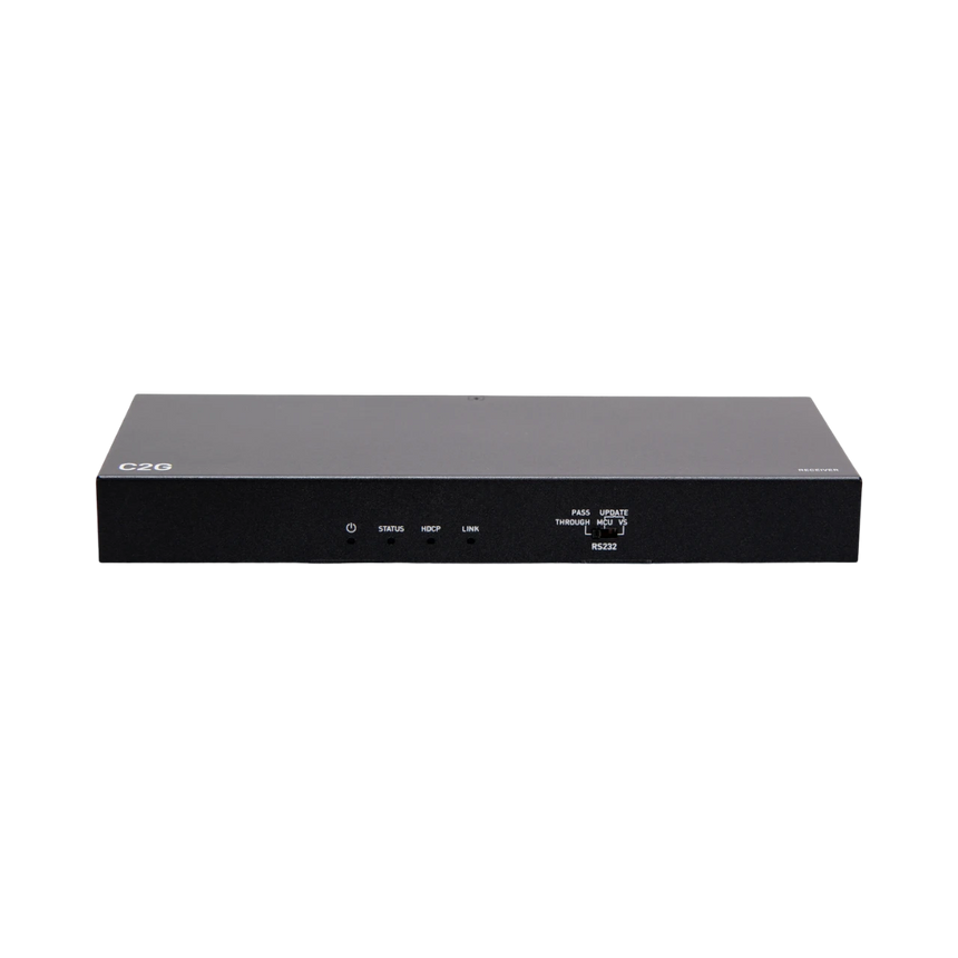 C2G HDMI HDBaseT + USB-C, 3.5mm, and USB-B to A over Cat Extender Wall Plate Transmitter to Box Receiver, 4K 60Hz — Being Shipped