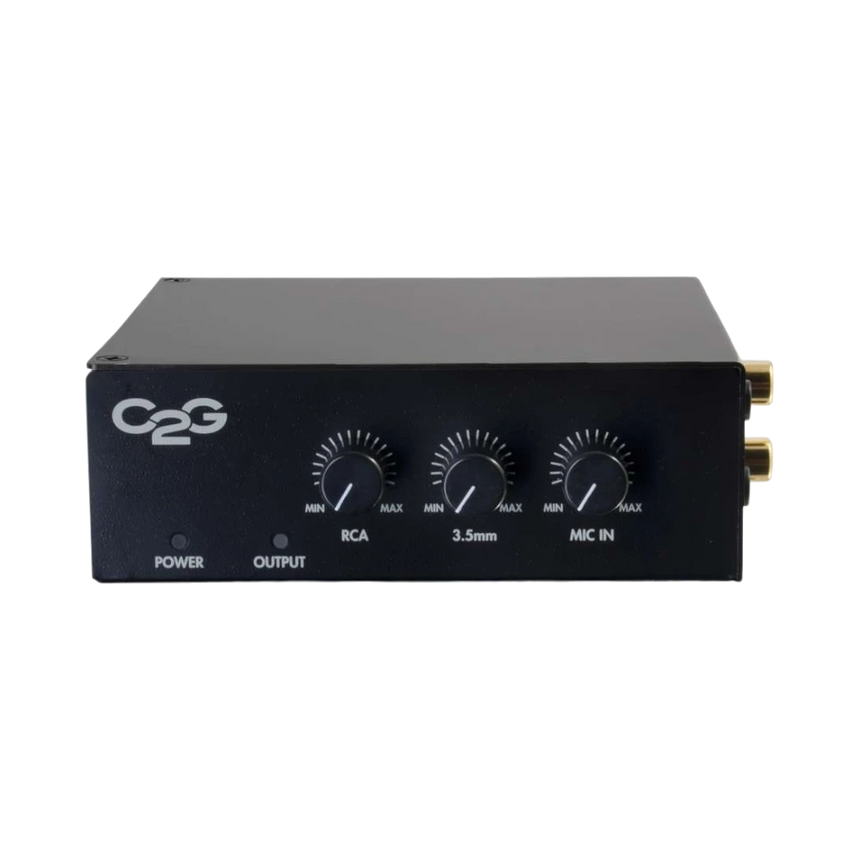 C2G 8 Ohm 50W Plenum Rated Audio Amplifier with Noise Reduction — Being Shipped