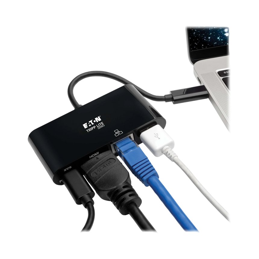Tripp Lite HDMI, USB 3.x (5Gbps) USB-C Multiport Adapter — Being Shipped