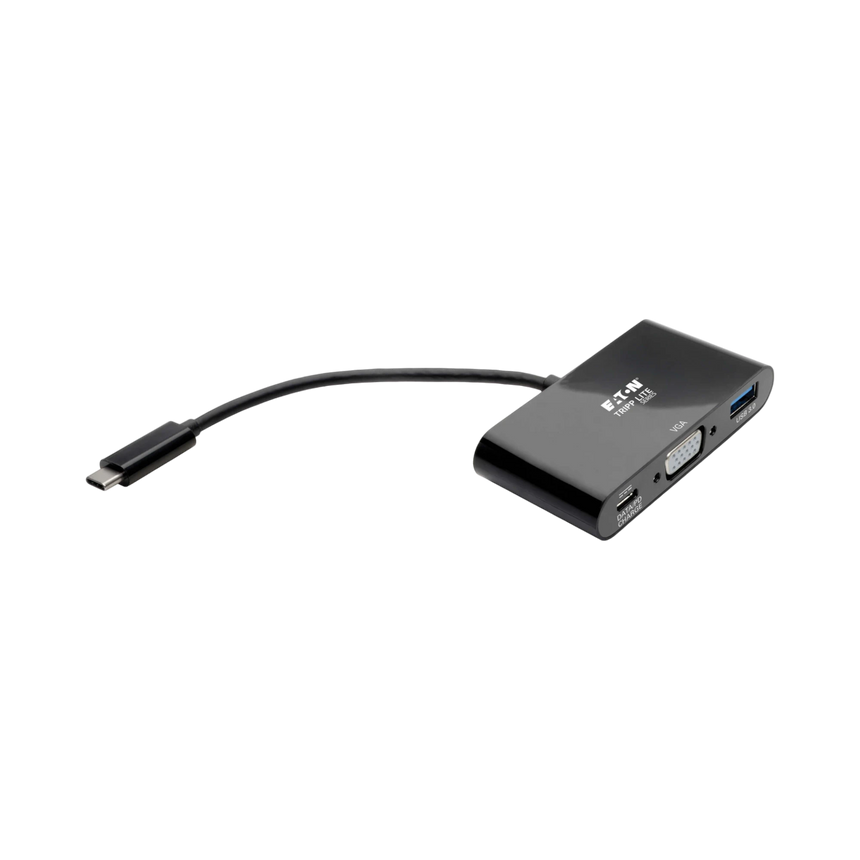 Tripp Lite USB C to VGA Multiport Adapter (Black) — Being Shipped