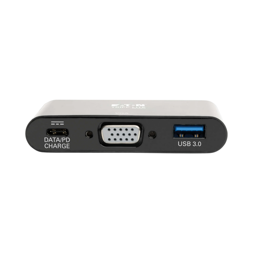 Tripp Lite USB C to VGA Multiport Adapter (Black) — Being Shipped