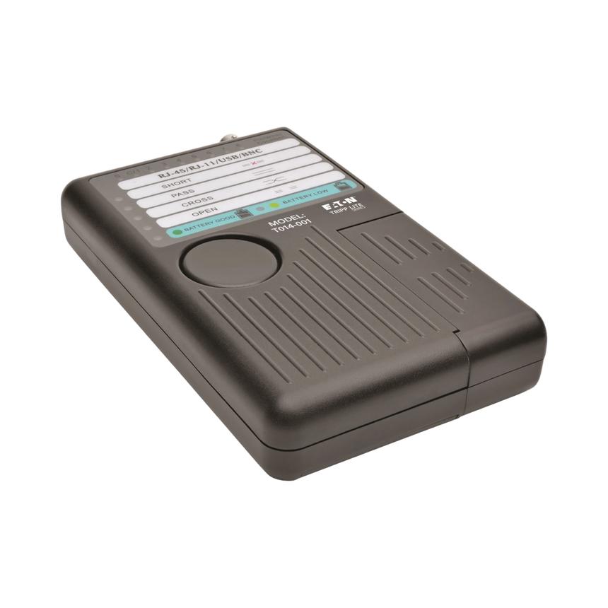 Tripp Lite Network Cable Continuity Tester for Cat 5/Cat6/Cat6a, Phone, USB and Coax Cable Assemblies — Being Shipped