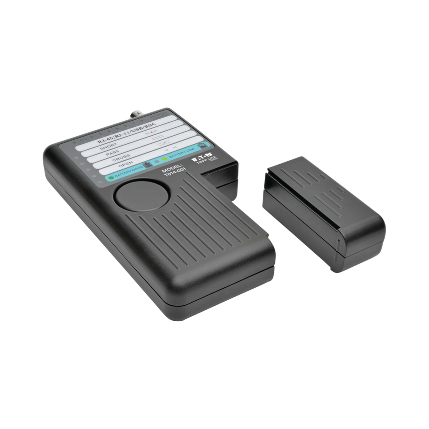 Tripp Lite Network Cable Continuity Tester for Cat 5/Cat6/Cat6a, Phone, USB and Coax Cable Assemblies — Being Shipped