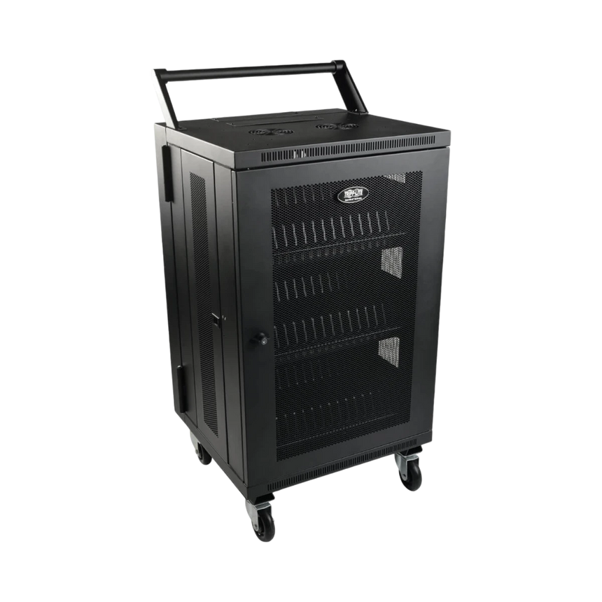 Tripp Lite Mobile Cart Conversion Kit with Handle, Casters and Power Cord Manager for Charging Stations — Being Shipped