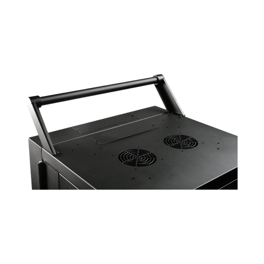 Tripp Lite Mobile Cart Conversion Kit with Handle, Casters and Power Cord Manager for Charging Stations — Being Shipped