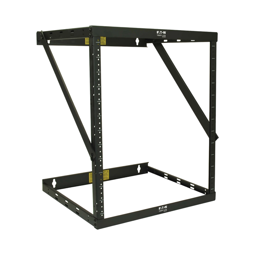 Tripp Lite SmartRack 12U Heavy-Duty Flat-Pack Low-Profile Switch-Depth Wall-Mount 2-Post Open Frame Rack — Being Shipped