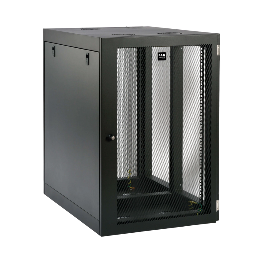 Tripp Lite SmartRack 18U Heavy-Duty Low-Profile Server-Depth Side-Mount Wall-Mount Rack Enclosure Cabinet — Being Shipped