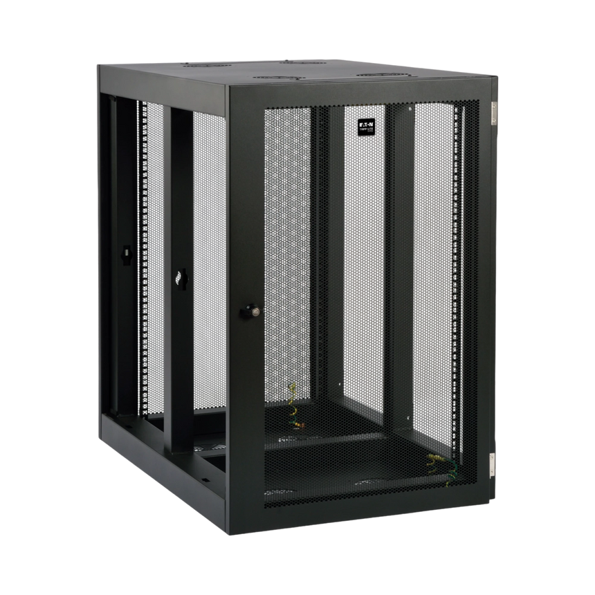 Tripp Lite SmartRack 18U Heavy-Duty Low-Profile Server-Depth Side-Mount Wall-Mount Rack Enclosure Cabinet — Being Shipped