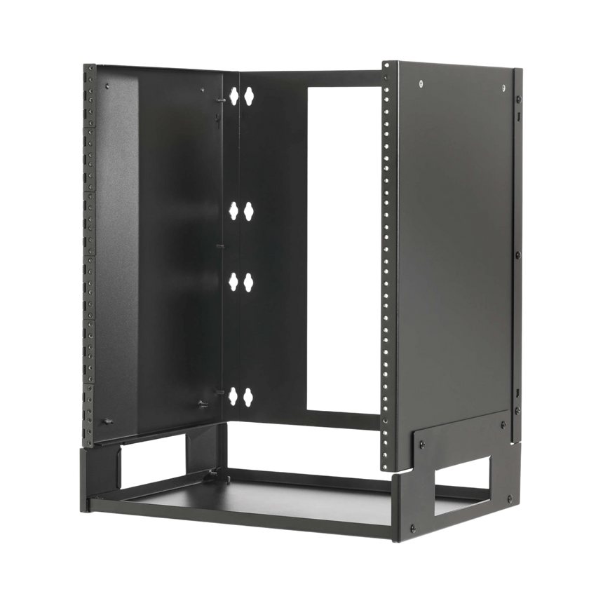 Tripp Lite 12U Wall-Mount Bracket with Shelf for Small Switches and Patch Panels, Hinged — Being Shipped