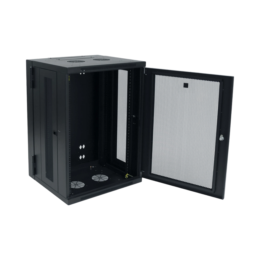 Tripp Lite SmartRack 18U Low-Profile Switch-Depth Wall-Mount Rack Enclosure Cabinet, Hinged Back — Being Shipped
