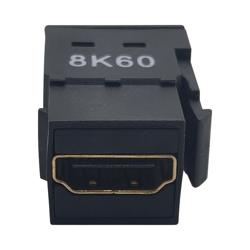Tripp Lite HDMI Keystone/Panel-Mount Coupler (F/F), 8K 60 Hz, Black, TAA — Being Shipped