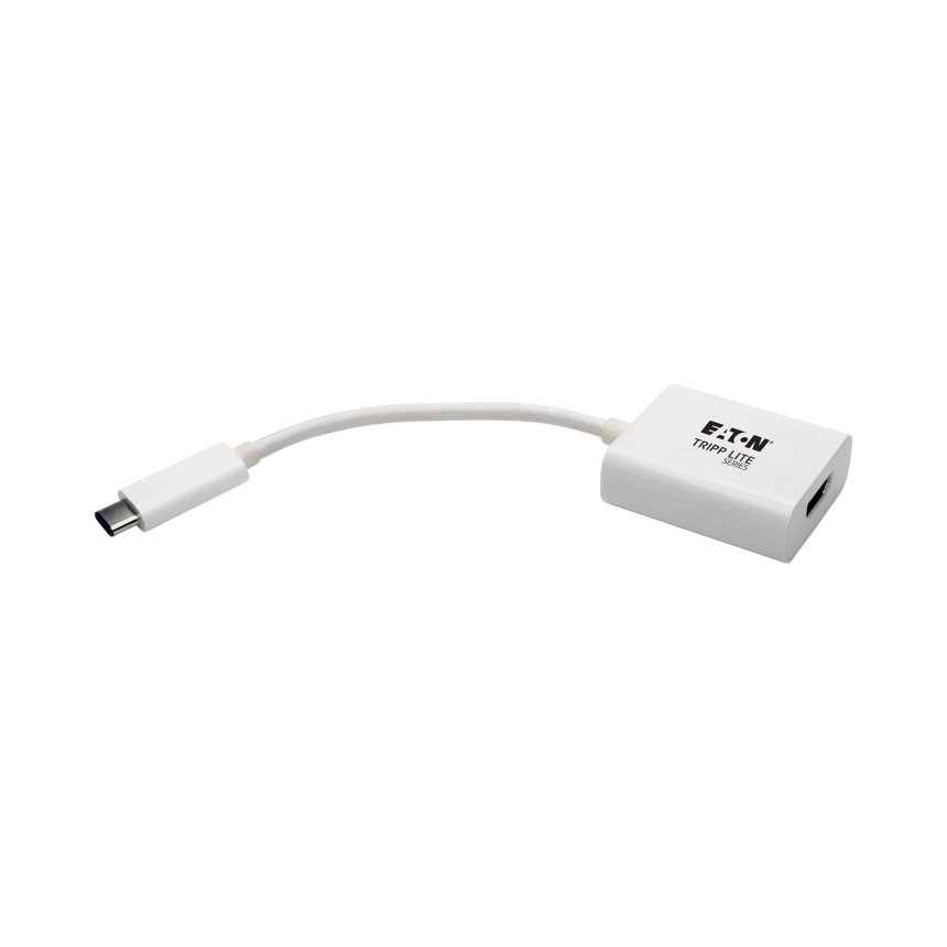 Tripp Lite USB 3.2 Gen1 Type-C to HDMI 4K Adapter with Alternate Mode, DP 1.2, White — Being Shipped