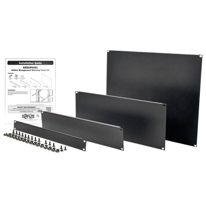 Tripp Lite 19 in. Blanking Panel Kit, 4 Pieces — Being Shipped