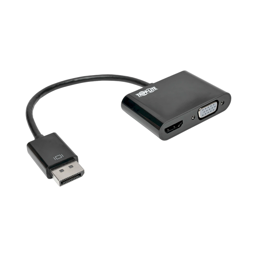 Tripp Lite DisplayPort to VGA/HDMI All-in-One Converter Adapter, DP ver 1.2, 4K 30 Hz HDMI, 50 Pack — Being Shipped