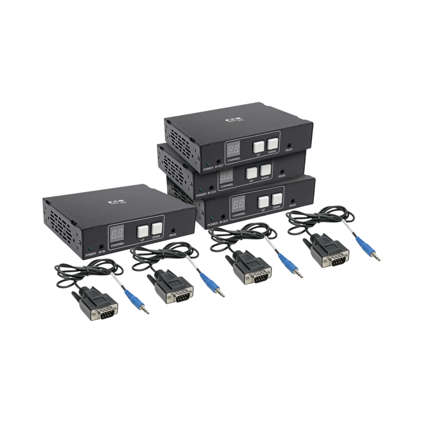 Tripp Lite 3 Port HDMI over Cat5/6 Switch/Extender Kit, 1080p 60 Hz, Serial and IR Control, 656 ft. (200 m), TAA — Being Shipped