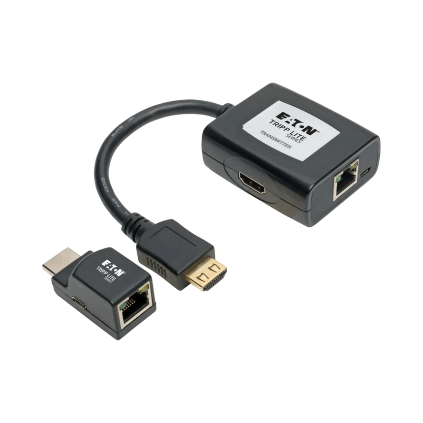 Tripp Lite HDMI over Cat5/6 Extender Kit, Transmitter/Receiver for Video/Audio, PoC, Up to 100 ft. (30 m), TAA — Being Shipped