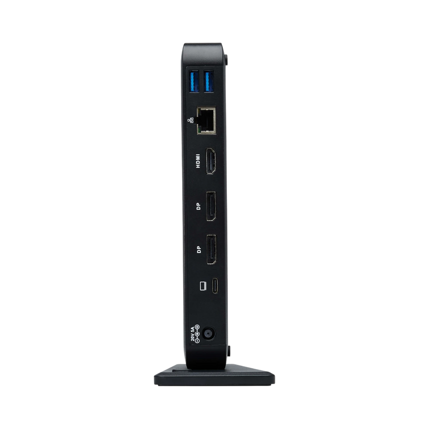 Tripp Lite USB-C Dock, Triple Display, 4K 60 Hz HDMI/DisplayPort, USB 3.x Gen 2 (10Gbps), USB-A/USB-C Hub, GbE, 85W PD Charging, EU/UK Power Adapters — Being Shipped