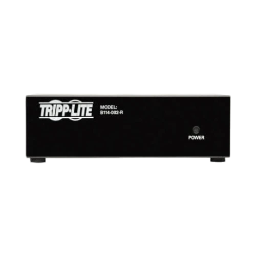Tripp Lite 2-Port VGA/SVGA Video Splitter with Signal Booster, High Resolution Video, 350MHz, (HD15 M/2xF) — Being Shipped