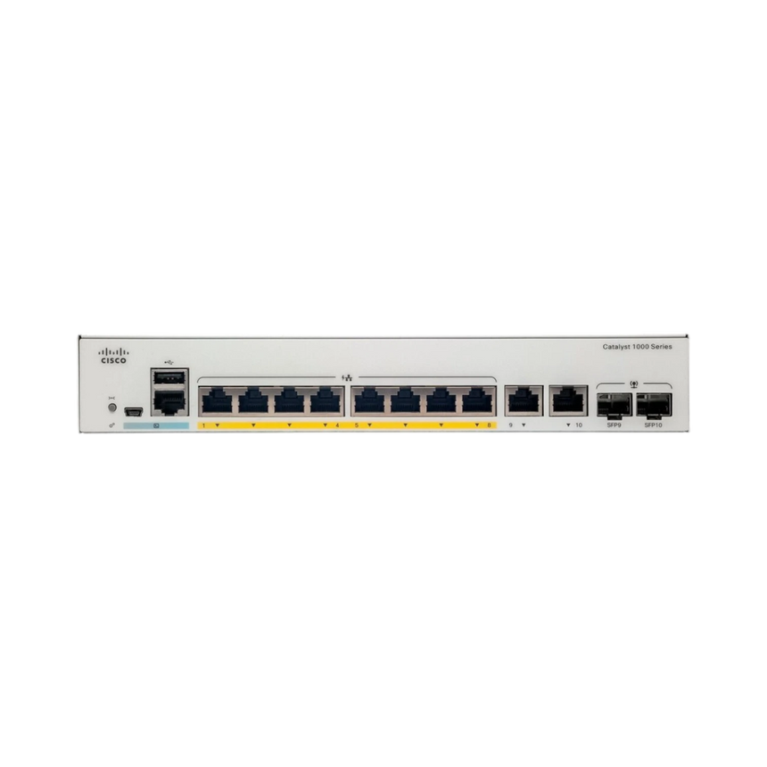 Cisco Catalyst 1000-8FP-2G-L Managed 8-Port Gigabit Switch — Being Shipped