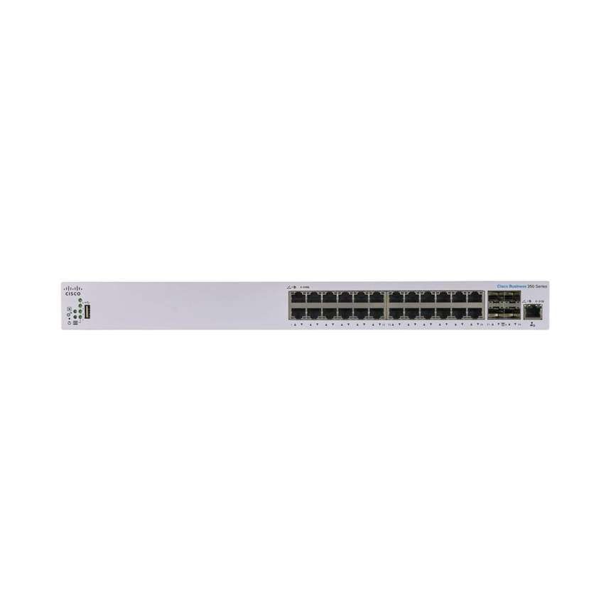 Cisco CBS350 10GE Rack-Mountable 24-Port Managed Switch — Being Shipped