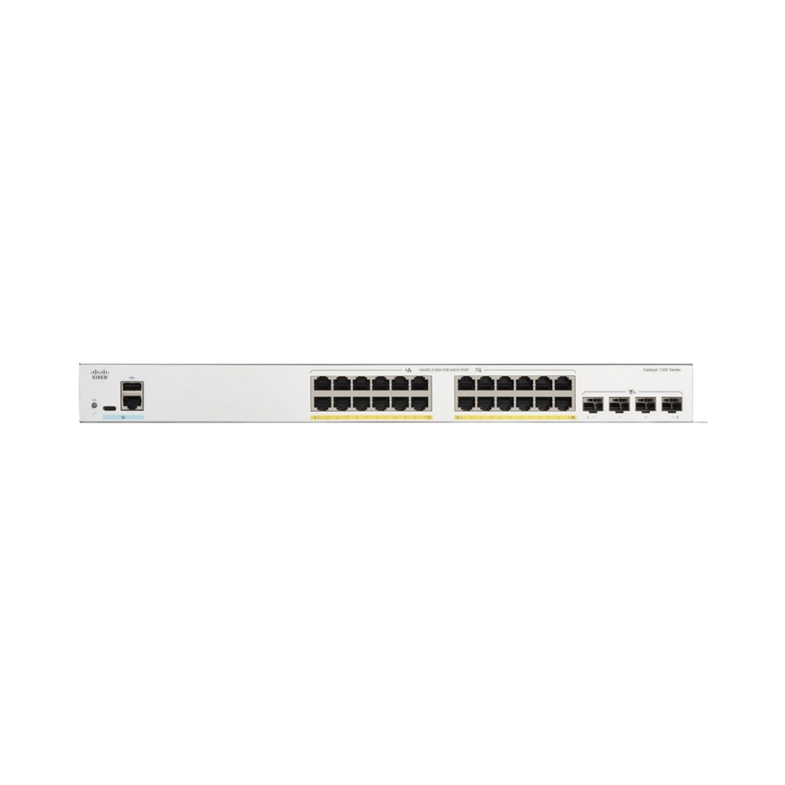 Cisco Catalyst 1300 24-Port Managed PoE+ Rack Switch — Being Shipped