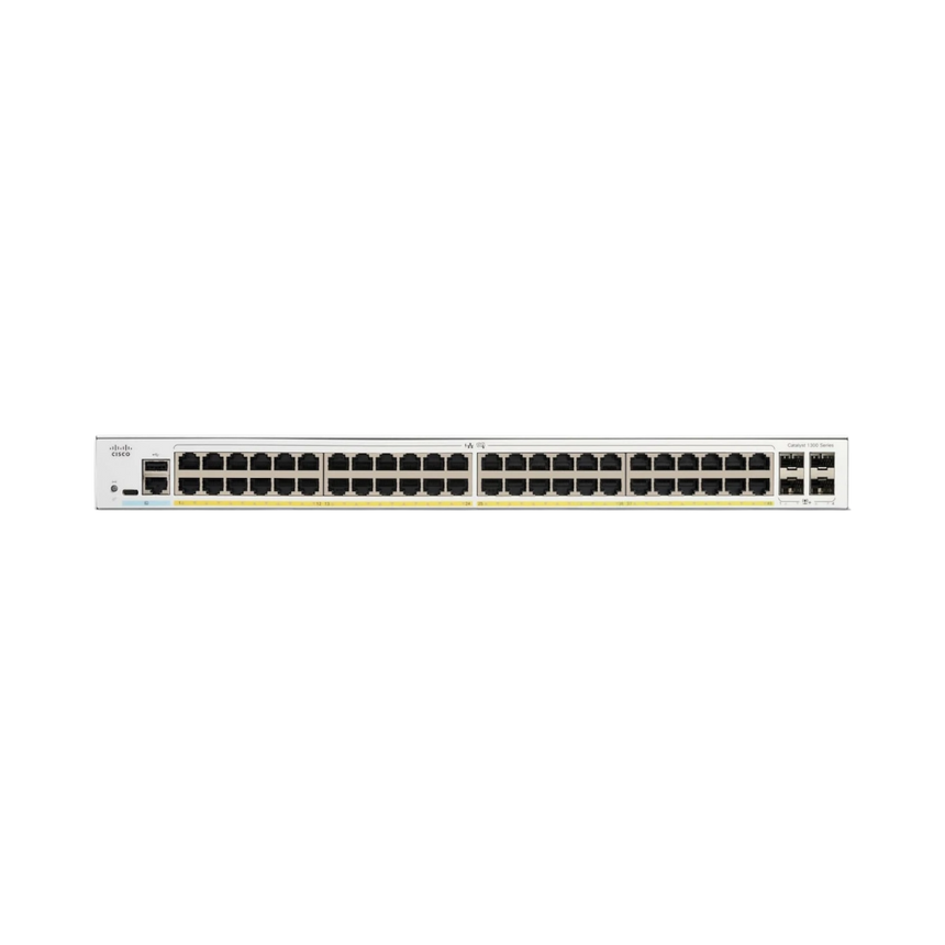 Cisco Catalyst 1300-48FP-4X Managed 48-Port PoE+ Switch — Being Shipped