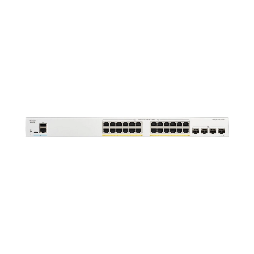 Cisco Catalyst 1300 24-Port Managed PoE+ Rack-Mountable Switch — Being Shipped