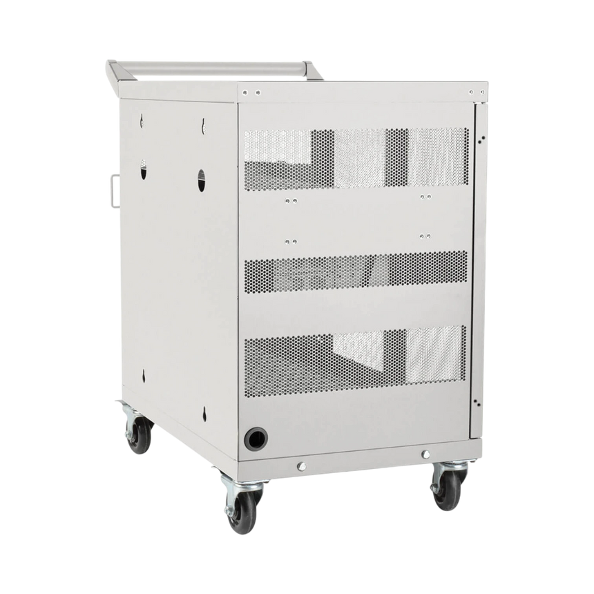 Tripp Lite Multi-Device Charging Cart, 32 USB Ports, iPad and Android Tablets, Wall-Mount Option, White — Being Shipped