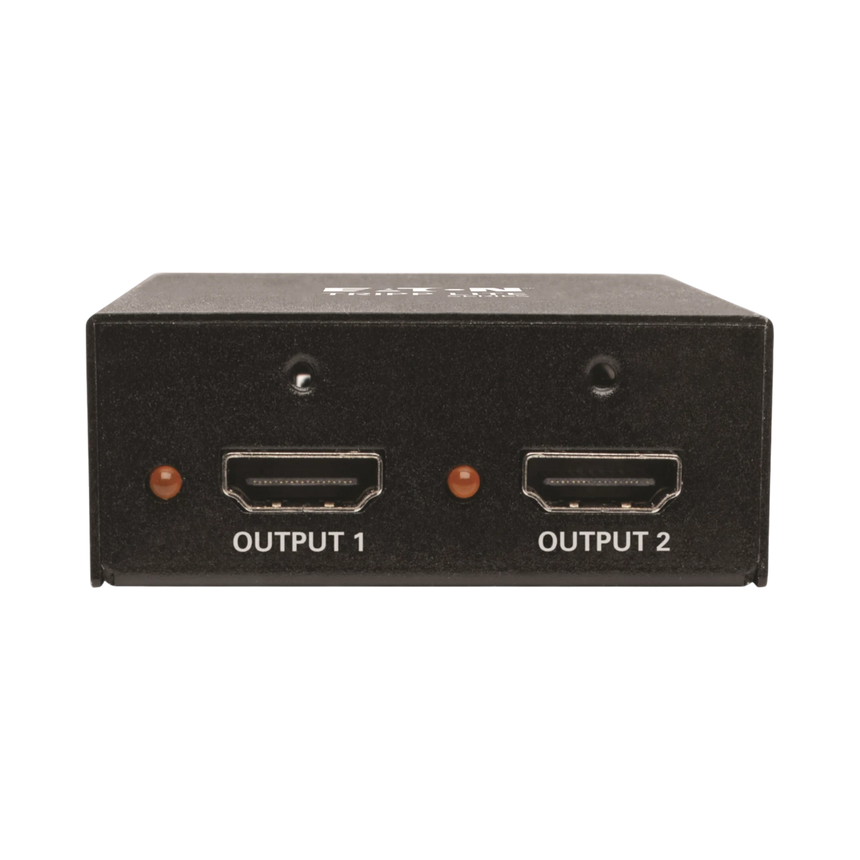 Tripp Lite 2-Port HDMI Splitter, HDCP 2.2, 4K @ 60 Hz, HDR, TAA — Being Shipped